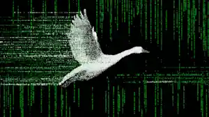 Nuneybits Vector Art Of White Goose Silhouette Flying Through C 8100d5a7 9e36 4ed6 A188 016470e1d0e1 EfGIZD