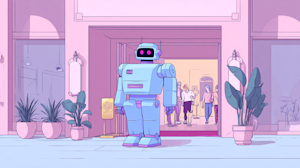 Crimedy7 Illustration Of A Robot Bouncer Or Security Guard In 8d52b895 08ce 40f4 9580 8d6048a64abb 1 FnTmMk