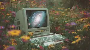 Nuneybits A Nostalgic Surreal Photograph Of An Old Computer Set E1939de5 F0c8 4834 B6b4 C73efd5ac7d1 8Tglai
